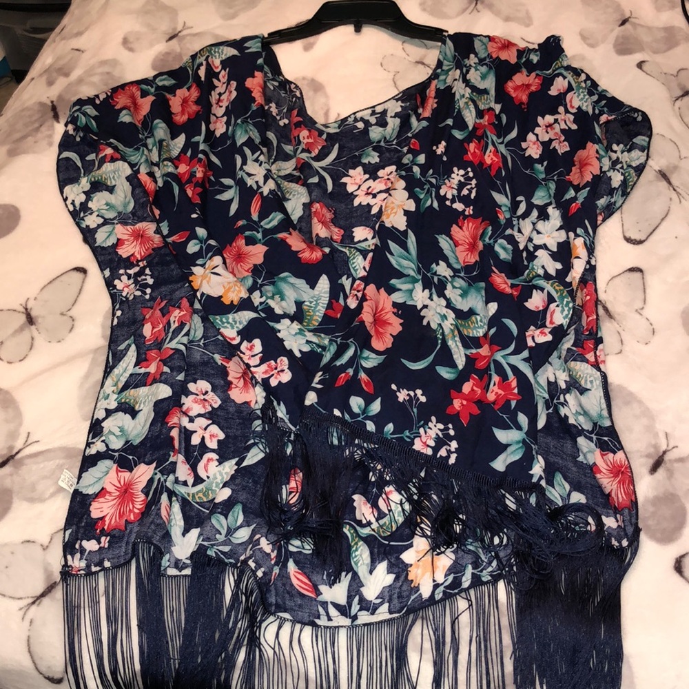 Flower kimono